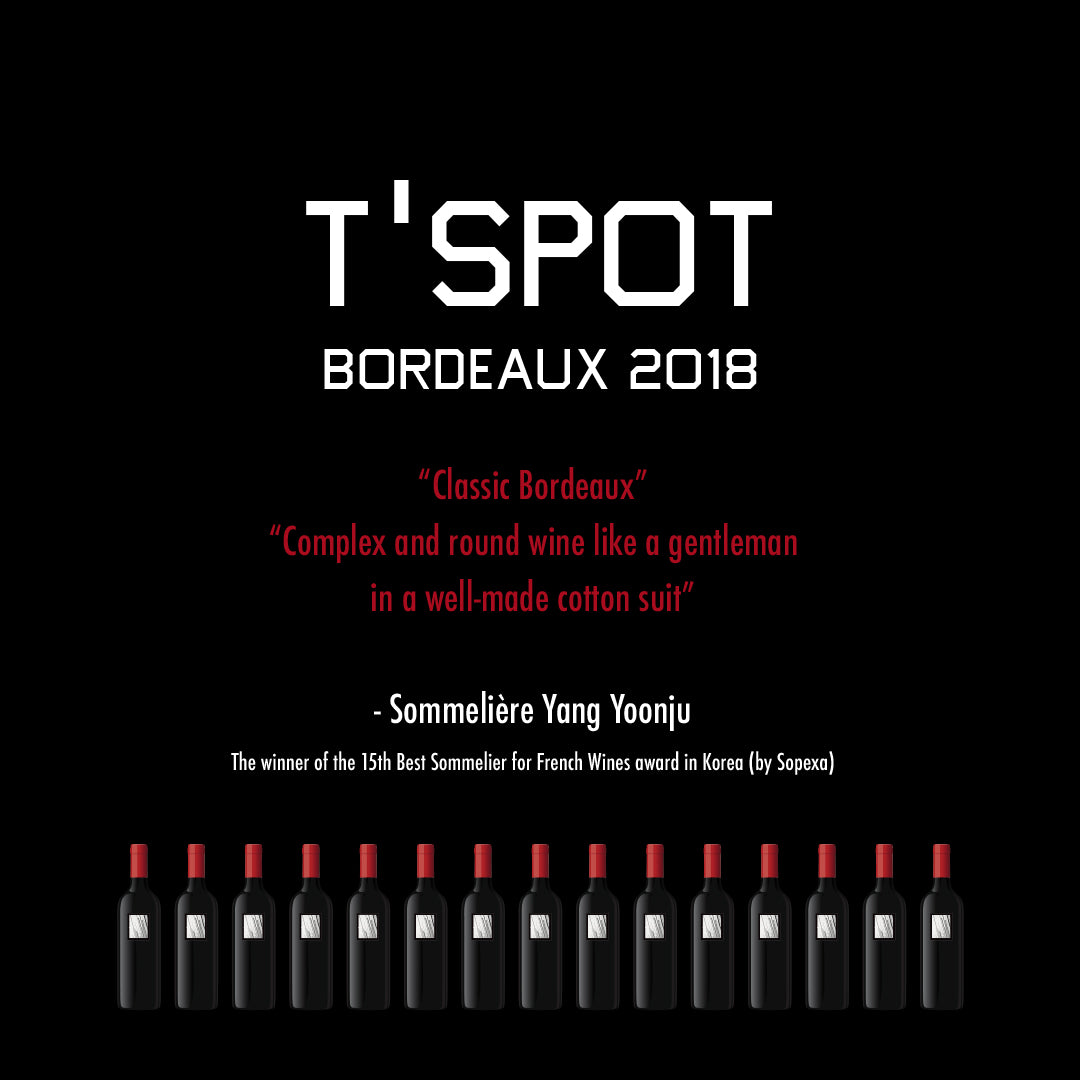 T'Spot Bordeaux Red 2018